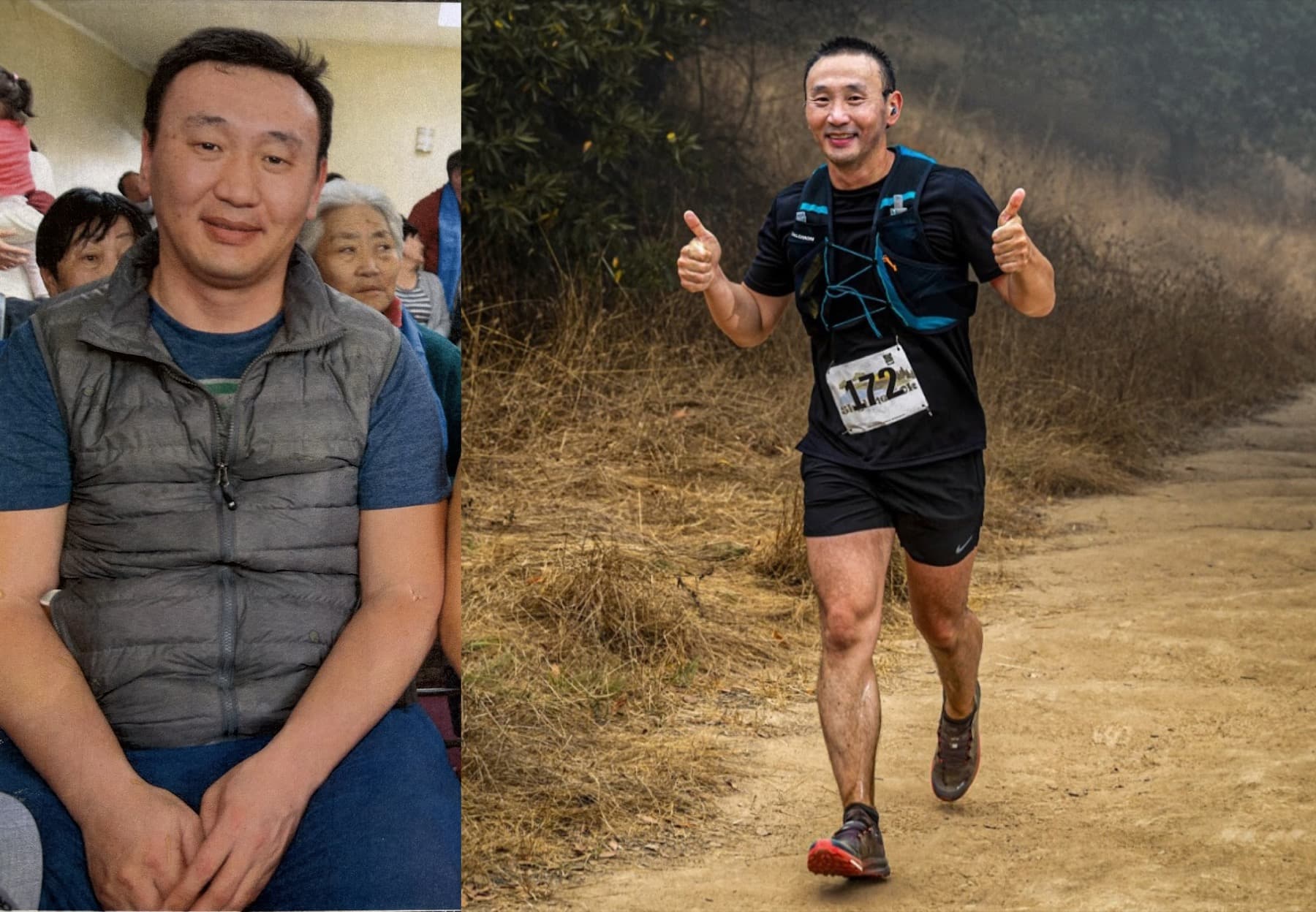 Before and after running
transformation